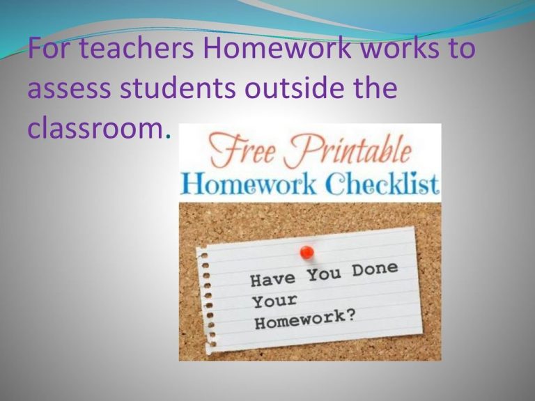 10 Advantages of Homework: Enhancing Student Learning and Development ...