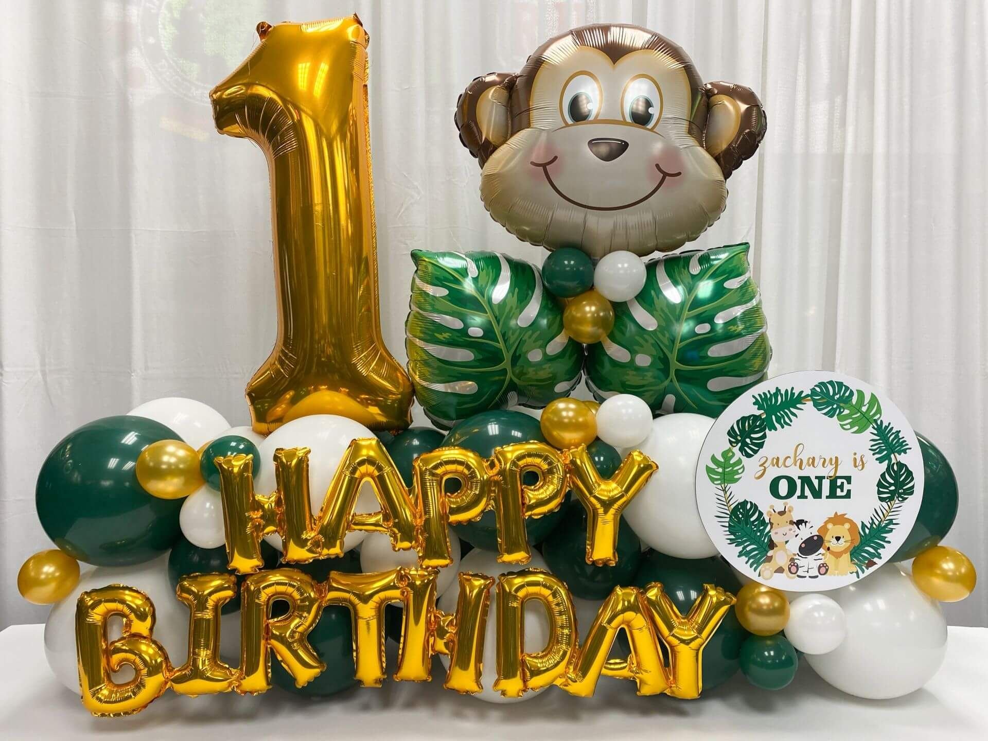 1st birthday balloon decoration ideas at home