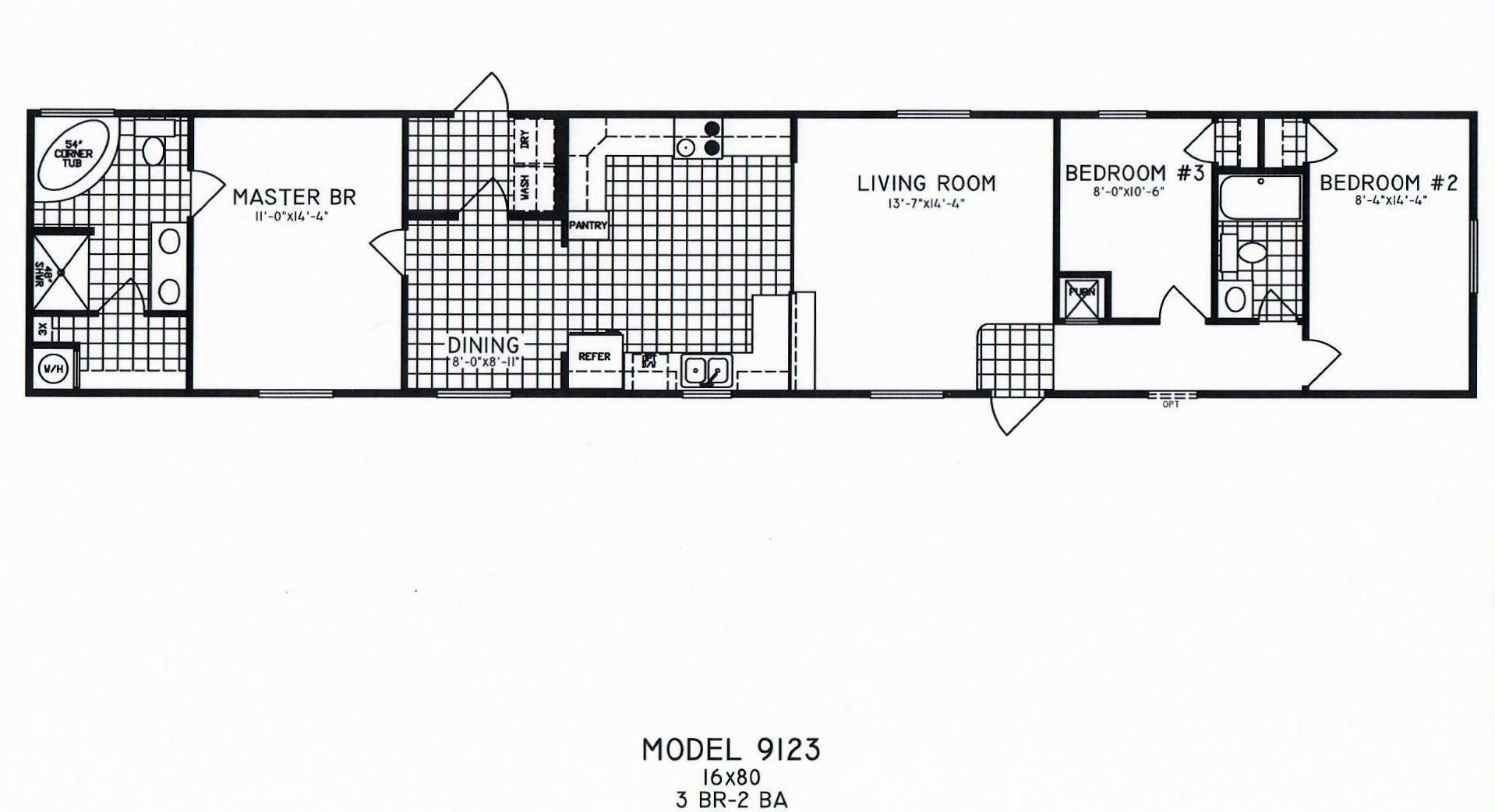 5 bedroom 3 bath mobile home price