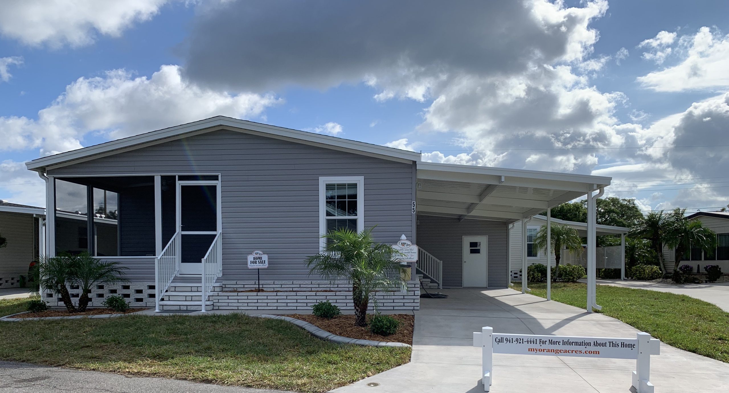 55 plus mobile home communities in sarasota florida