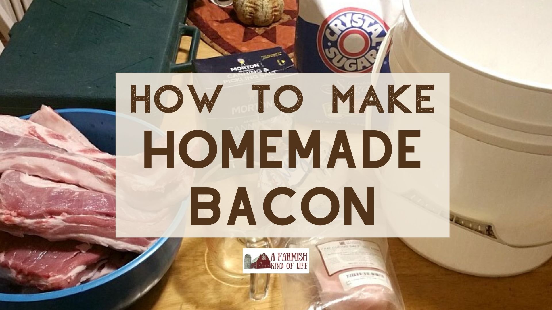 homemade bacon without curing salt