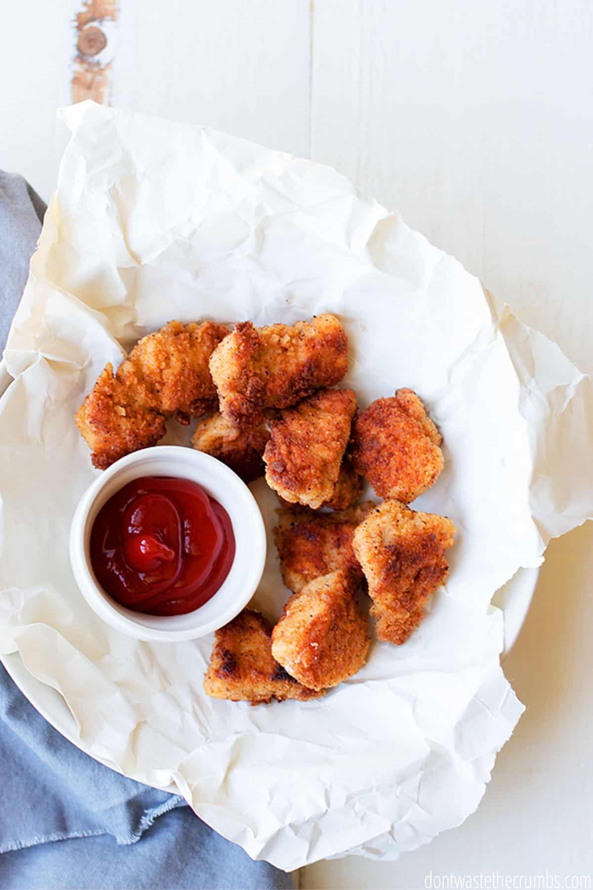 homemade chicken nuggets with canned chicken