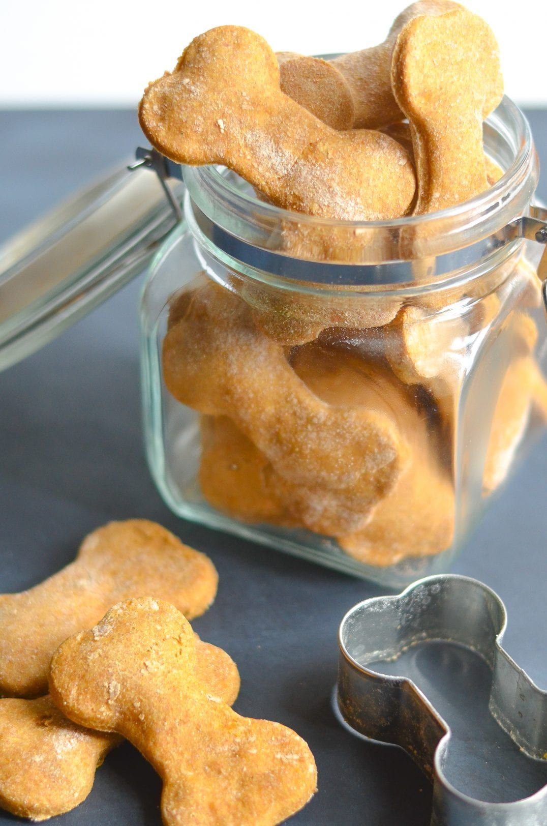 homemade dog treats with sweet potatoes