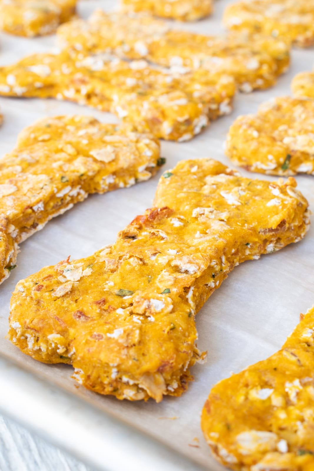 homemade dog treats with sweet potatoes