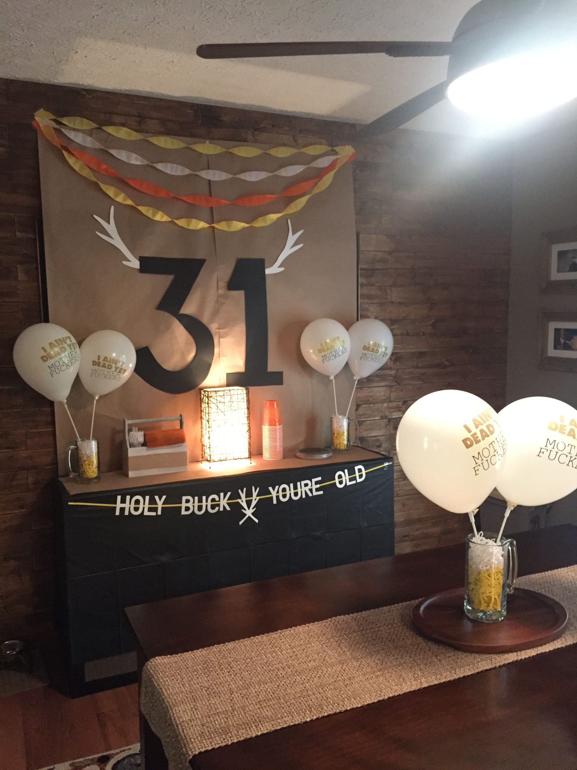 simple birthday decoration at home for husband