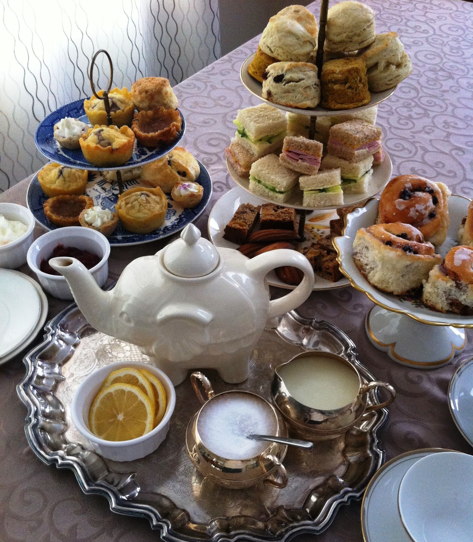 tea party at home ideas