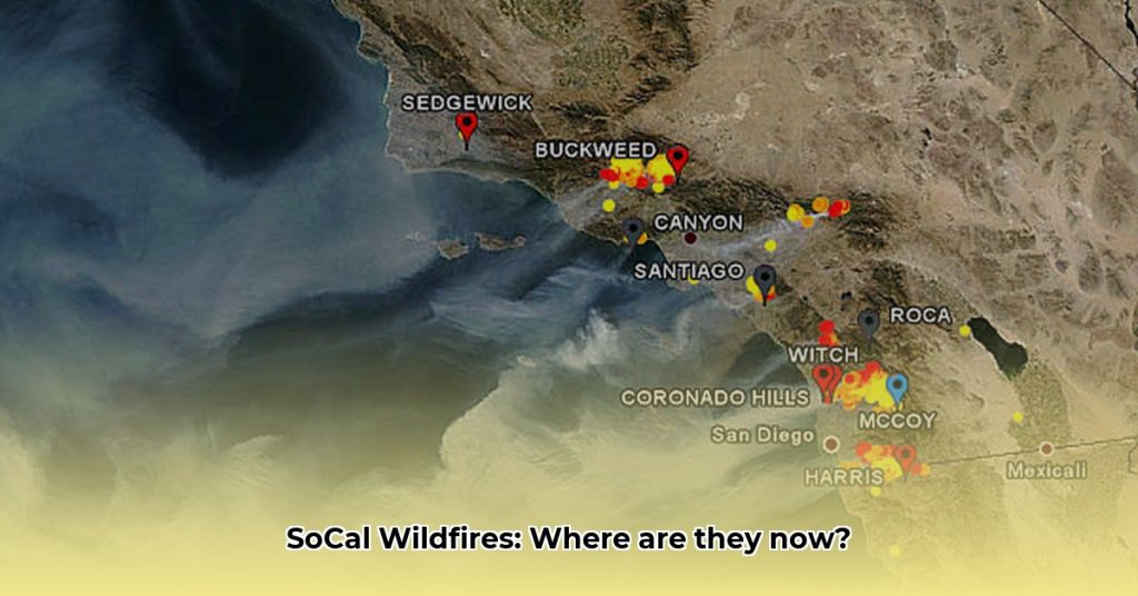 Southern California Wildfire Map: Live Updates & Incident Details 